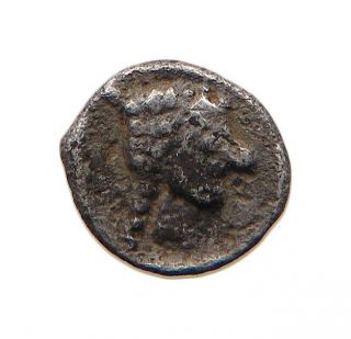 Ancient Greece Silver Head / Horse Rider 7mm T88 365