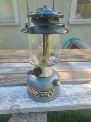 Vintage Coleman Premium Powerhouse 295 Dual Fuel Lantern 06/92