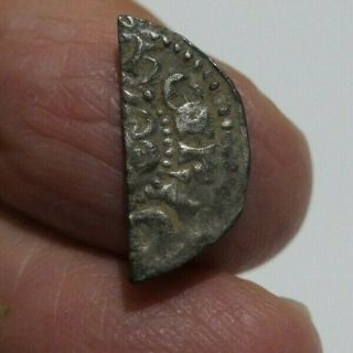 England - King Henry Iii (1216 - 1272ad) Silver Halfpenny