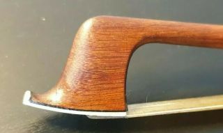 Antique German Violin Bow 4/4 Fine Pernambuco Hoyer Family