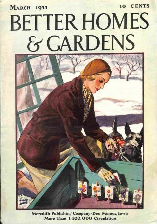 Better Homes And Gardens,  March 1933