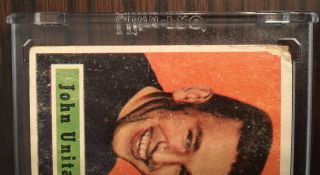 1957 Topps Football 138 Johnny Unitas Rookie RC Baltimore Colts 2