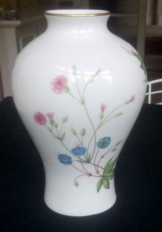 Vintage Haviland Limoges Porcelain Vase Danbury 9.  5in Ht