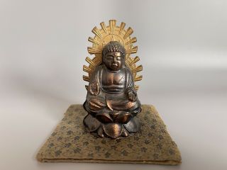 Nara Daibutsu “great Buddha” Souvenir Mini - Buddha Ornament.  From Japan