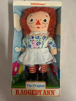 Vintage Knickerbocker Dolls - The Raggedy Ann And Andy 0017 / 0018