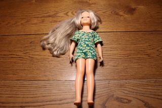 Vintage 1970 Ideal Toy Corp 18 " Kerry Crissy Friend,  Growing Hair Doll