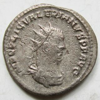 Roman Imperial Valerian I (253 - 260ad) Ae Antoninianus Pietus Reverse