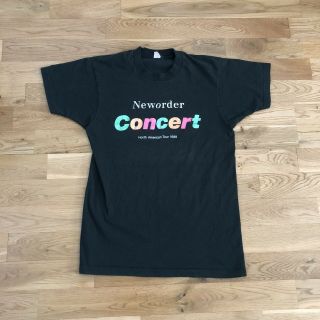 Vintage 80’s Order 1989 North American Tour Band T - Shirt Small Single Stitch