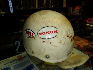Vintage Toptex Bell Motorcycle Helmet Early