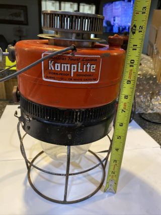 Vintage Kamplite Model Il - 1 Inverted Lantern