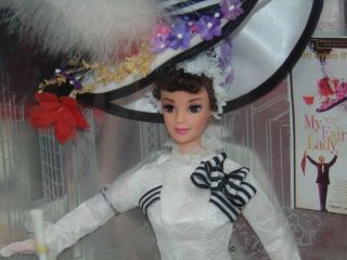 Vintage Barbie Doll Boxed 1995 My Fair Lady Eliza Doolittle Ascot Gown