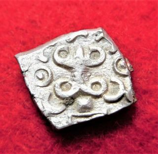 India,  Saurashtra Region,  Sri Vatsa Symbol,  Ar Unit,  Pmc,  150 - 50 Bc,  Haaff - 14