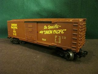 Lionel 16239 Union Pacific Brown Box Car
