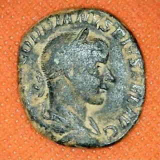 352 Roman Empire - Gordianus Iii 238 - 244 A.  D.  - Sestertius - 29mm