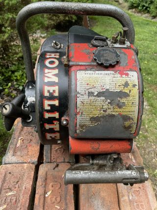 Homelite Model 26 Lcs - Vintage Chainsaw Antique Chainsaw