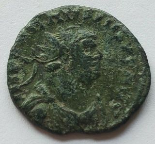 Ae Antoninianus Of Carausius,  Secessionist Emperor Of Britain,  Pax Avg London Ml