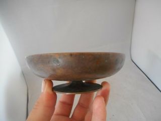 Chinese Or Japanese Antique Bronze Or Brass Finger Bowl