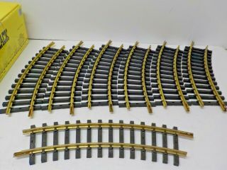 Aristo - Craft Art - 30100 Brass 4 Ft.  Diameter Curve 7 Sections Of Track G Scale