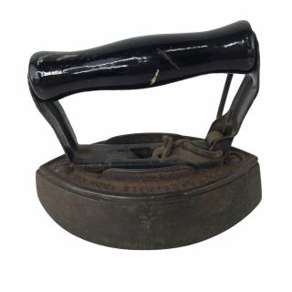 Antique Colebrookdale Iron Co.  Pottstown,  Pa Sad Iron With Detachable Handle
