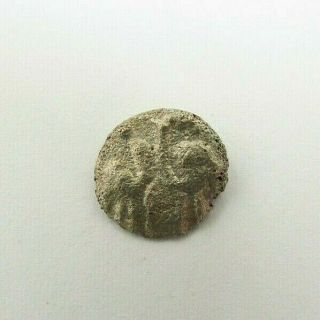 Ancient Greek Misia Kyzikos Silver Obol Circa 500 Bc (728)