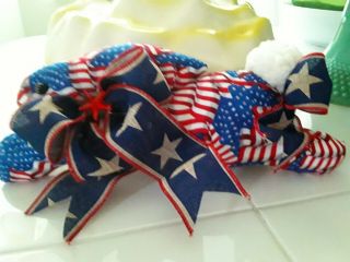 Patriotic Americana Old Glory U.  S.  A Flags Decorative Leaping Bunny Rabbit