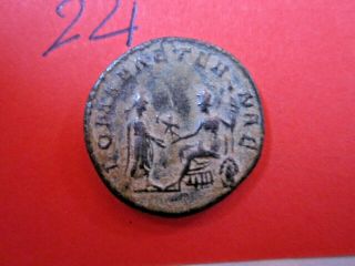 (24) AE ancient Roman coin SALONINA 