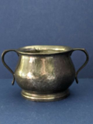 Antique Pewter Sugar Bowl Liberty & Co.  Tudric English Pewter 01384
