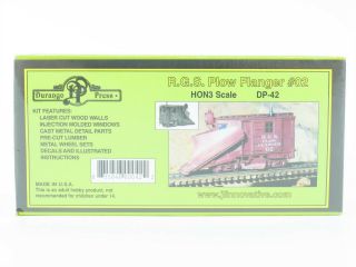 Hon3 Scale Durango Press Kit Dp - 42 R.  G.  S.  Plow Flanger 02 -