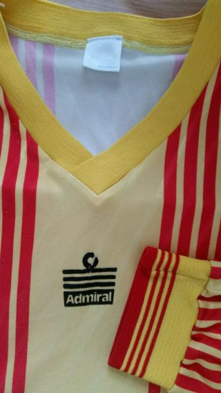 1980S VINTAGE FOOTBALL SHIRT L/S ADMIRAL JERSEY TEMPLATE SIZE ADULT XL 3