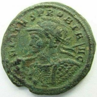 Roman Empire Bronze Antoninianus C.  276 - 282 Ad Marcus Aurelius Probus (344)