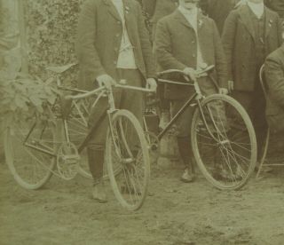 Photo 1905 VICTORIA Fahrrad Verein Belle Alliance antique bicycle velo ancien 3