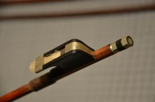 Old French Violin Bow - Collin Mezin A Paris Stamp