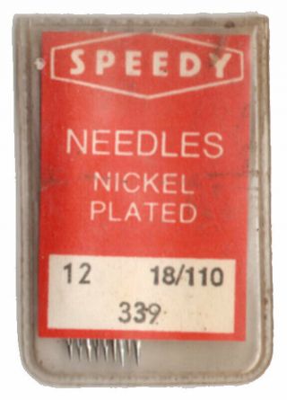 Pack Antique Needles For Singer Family Model 12