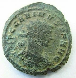 Roman Empire Ae Antoninianus C.  283 - 285 Ad Marcus Aurelius Carinus (210)