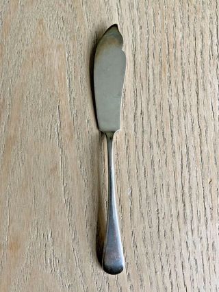 Vintage Hallmarked Robert Pringle 1912 Sterling Silver Butter Spreader Knife
