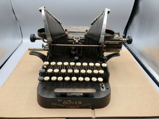 Antique The Oliver Co.  Typewriter No.  3 - Standard Visible Writer - Parts/repair