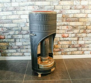 Antique 1910 ' s ARDENT Heater Lamp Sepulchre kerosene Oil Stove Burner Cooker 2
