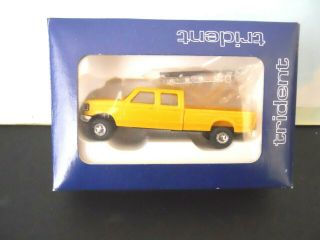 1:87 Ho Scale Trident (austria) 1996 Yellow Ford Pickup Truck Niob