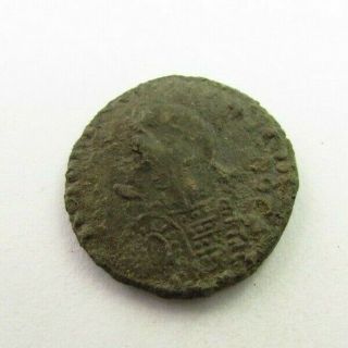 Roman Ae3 Magnus Maximus Emperor Of Britain,  Spain,  Gaul & Africa 383 - 388 (576)