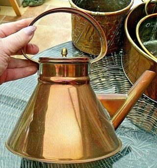 Vintage Water Jug Handmade Copper Watering Can For Indoor Plants