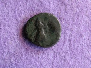 Rare Kushan Bronze Coin Of Kanisihka (130 - 158 Ad) King / God Nanaia