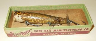 Eger Frog Pappy 1512 Ws Fishing Lure And Box 5/8oz - - - 3 7/8 "