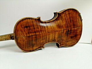 Estate Find Old Antique Violin,  4/4 Size Stradivari Label Germany