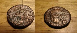 Roman Coin Vespasian Dupondius / Pax S C W/ Altar 72/73 - Ad 26mm U