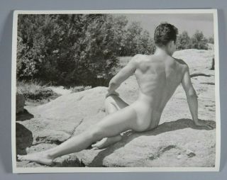 Male Nude Print,  Outdoor Physique,  Western Photography Guild