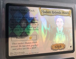 Madam Rolanda Hooch - Holo Foil | 13/80 | Quidditch Cup | Harry Potter Tcg Card