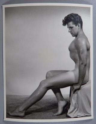 Male Nude Print,  Western Photography Guild Don Whitman Physique