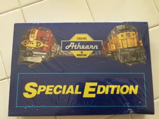 HO Scale Athearn Special Edition Central of Jersey Box car Set unbuilt CNJ 2