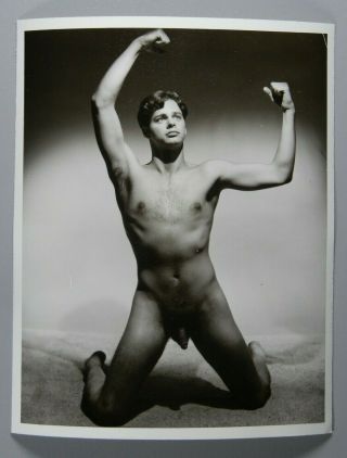 Studio Print,  Western Photography Guild,  Low Key Male Nude