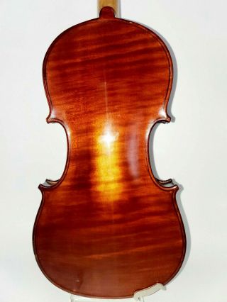 Old Interesting Violin,  Full 4/4 Size,  Amatus Label,  Oblong Case